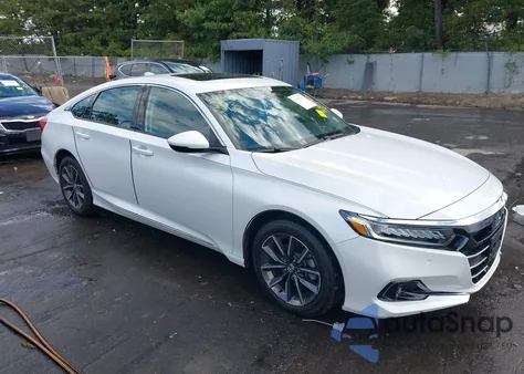 2022 Honda Accord Exl из США, поврежденный, VIN 1HGCV1F56NA011675